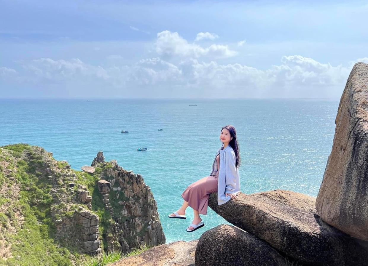 Khach San Nghinh Phong Beach Tuy Hoa Exteriör bild